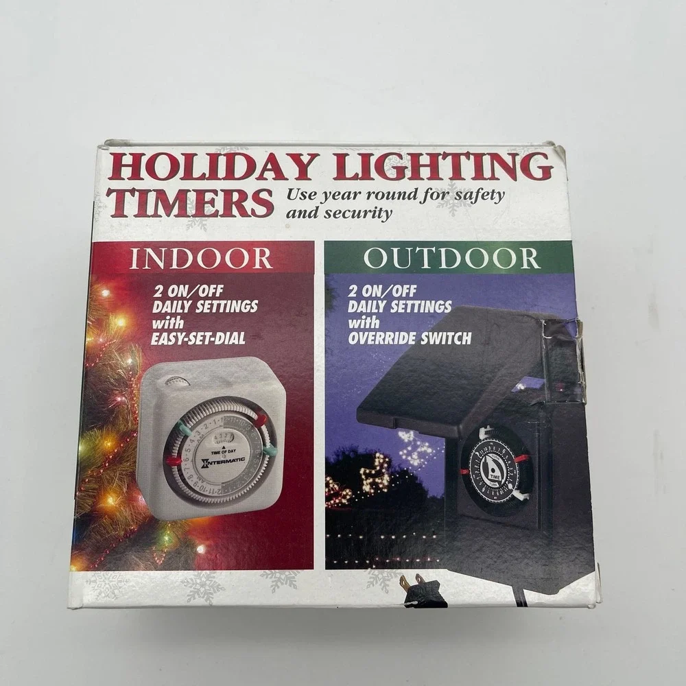Intermatic holiday lighting